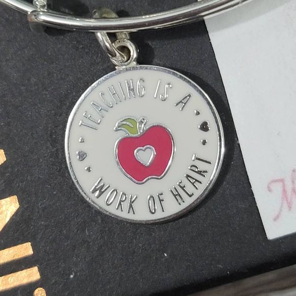 Alex and Ani Teacher Appreciation Bangle Bracelets - Picture 9 of 9